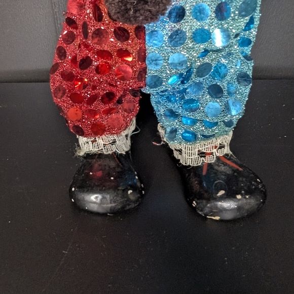 Colorful Clown Doll - Red and Blue - Picture 6 of 7